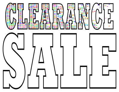 Clearance Sale (US sized) clipart