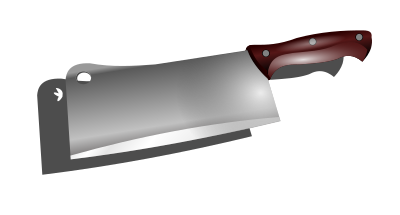 Cleaver clipart