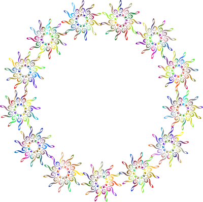 Clefs Circling Clefs Polyprismatic clipart
