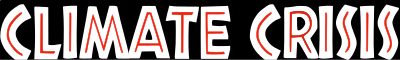 Climate crisis wordart African font Jurassic Park clipart