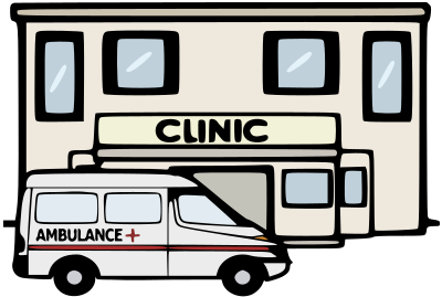 Clinic - Colour clipart