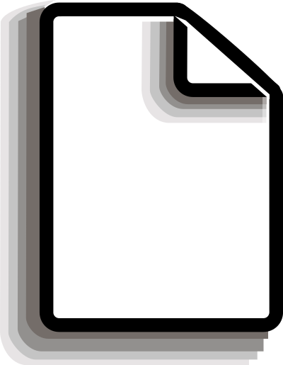 Clip of new file clipart