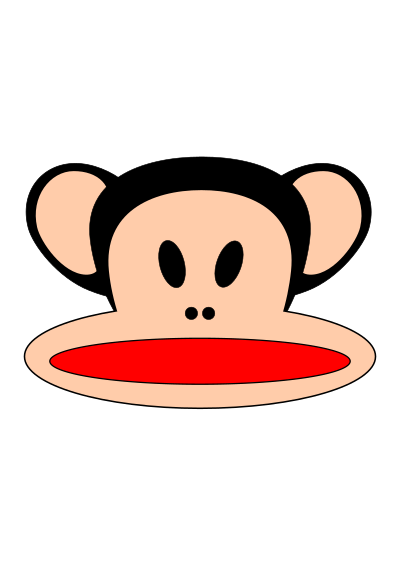 火星猴 clipart