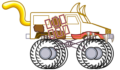 แมวป่า clipart