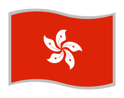 香港區旗 clipart