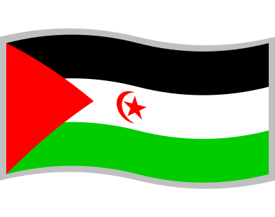 علم الصحراء الغربية clipart