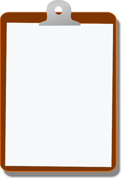 Clipboard 01 clipart