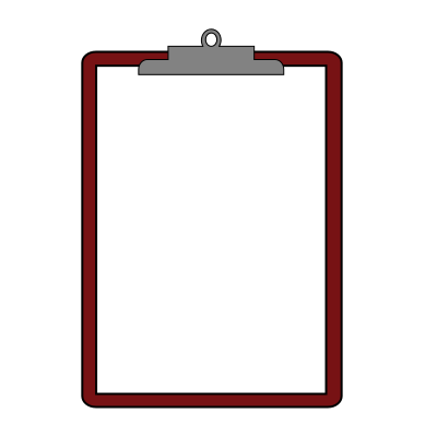 Clipboard Empty clipart
