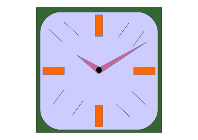Clock 01 clipart