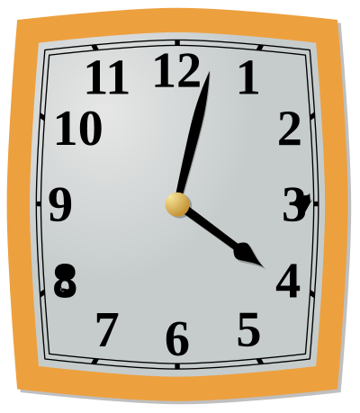 Clock 3 clipart
