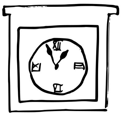 Clock clipart