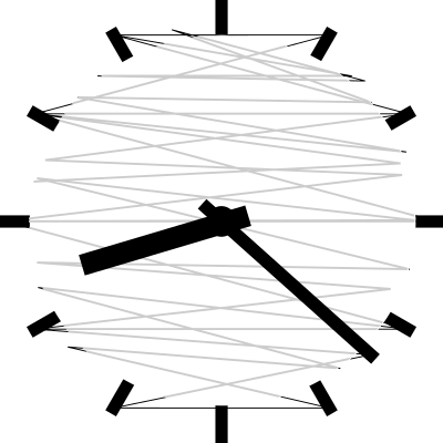 Clock 6 clipart