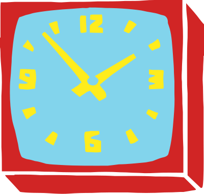 Clock - Colour Remix clipart