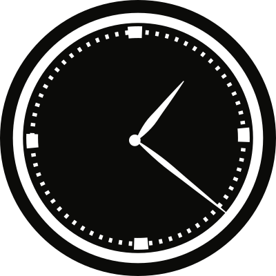 Clock Face (#2) clipart