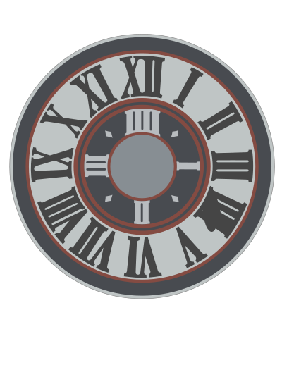 Clock Face Graz Clocktower clipart