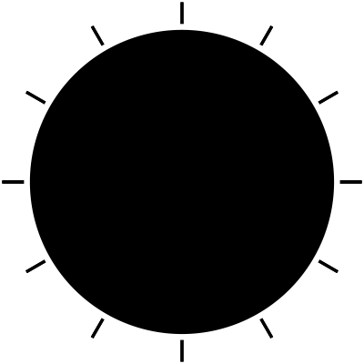 Clock periods 12 clipart