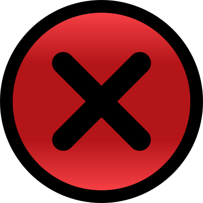 Close button clipart