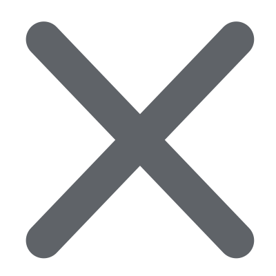 Close icon grey clipart