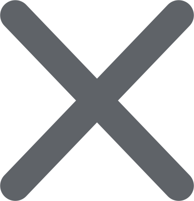 Close icon grey clipart