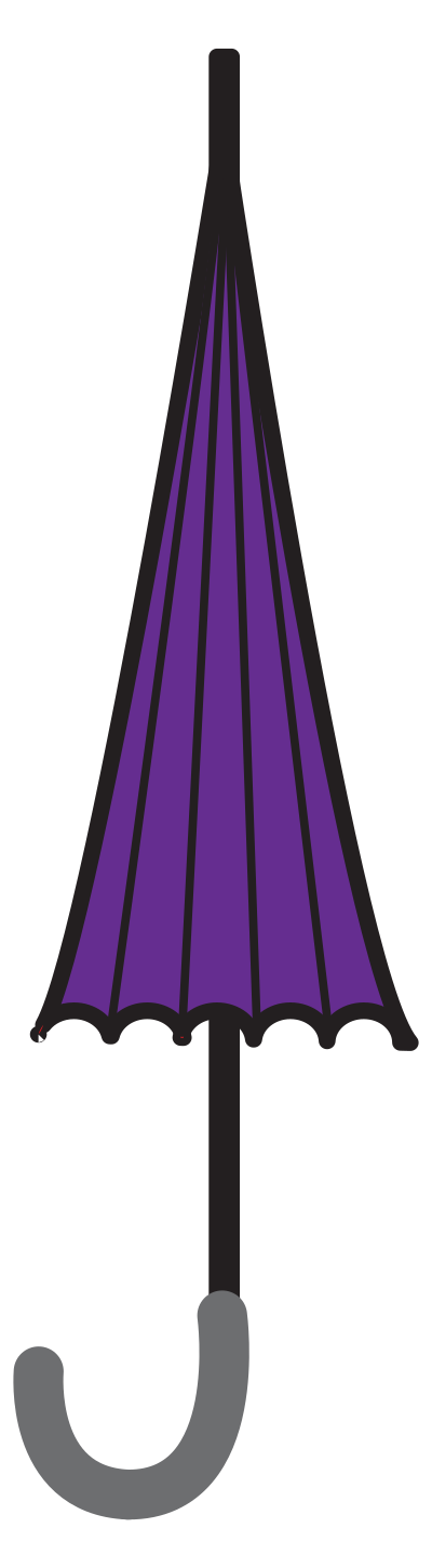 Closed Umbrella clipart
