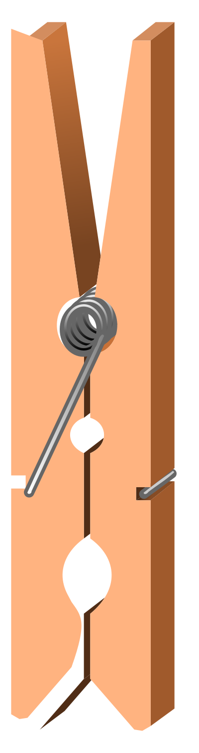 Clothes peg clipart