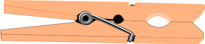 Clothespin clipart