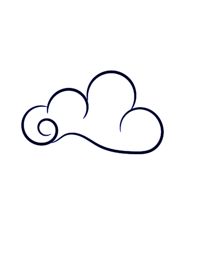 Cloud 1 clipart