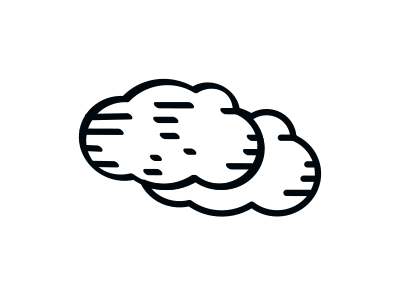 Cloud (outlines) clipart
