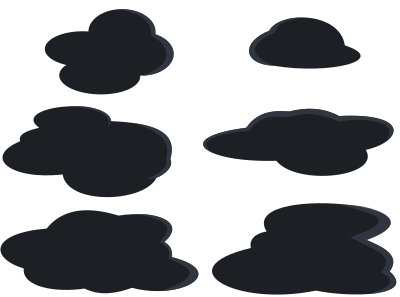Clouds 2 clipart