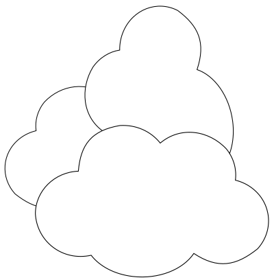 Clouds clipart