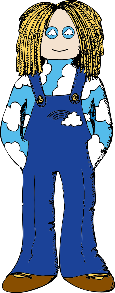 Clouds in your eyes clipart