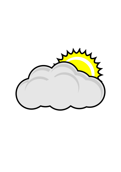 Cloudy clipart