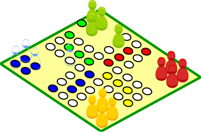 Člověče, nezlob se! board game clipart