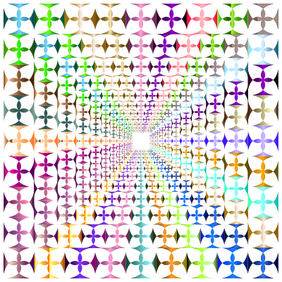 Clover Diamonds Corridor No Background clipart