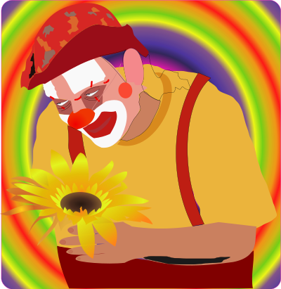 Clown clipart