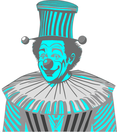 Clown clipart