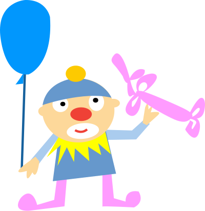 Clown clipart