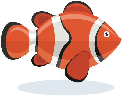 Clownfish clipart