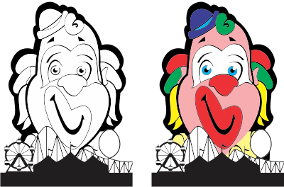 Clowns Carnival clipart