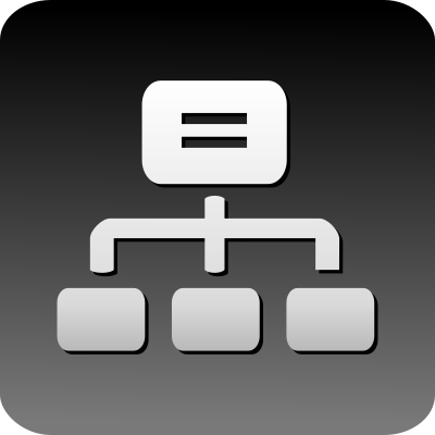 Cluster icon clipart