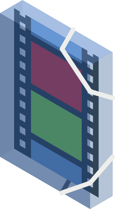 CM Isometric Folder Video clipart