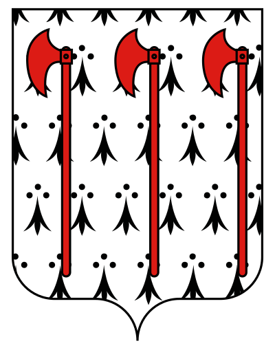 Coat of Arms of Concarneau, France clipart