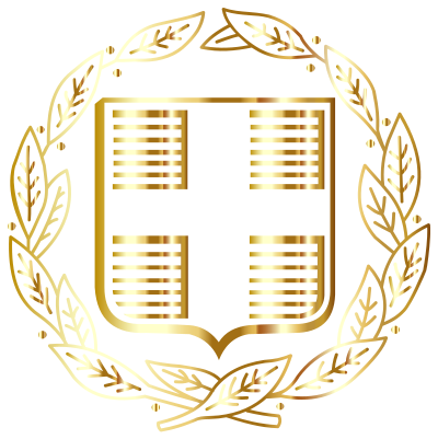Coat Of Arms Of Greece Gold No BG clipart