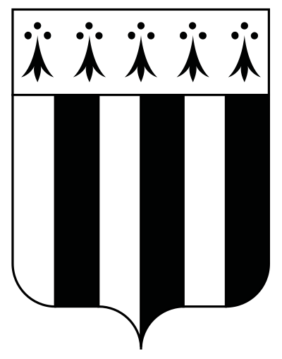 Coat of Arms of Rennes, France clipart