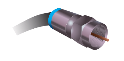 Coaxial cable clipart