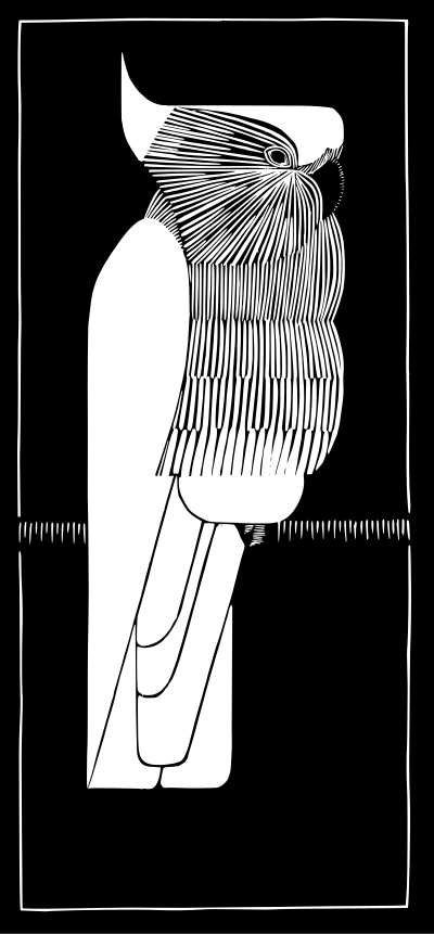 Cockatoo. clipart