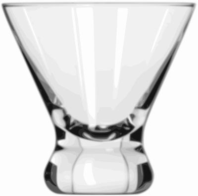 Cocktail Glass (Cosmopolitan) clipart