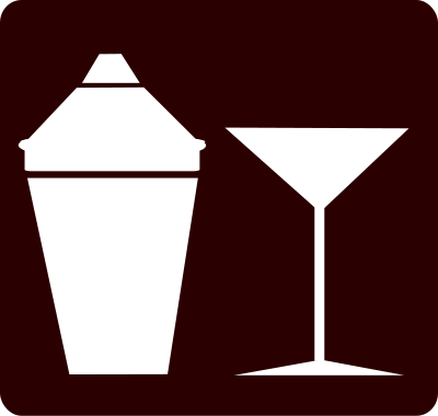Cocktail Icon / Martini Icon clipart