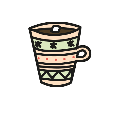 Cocoa mug clipart