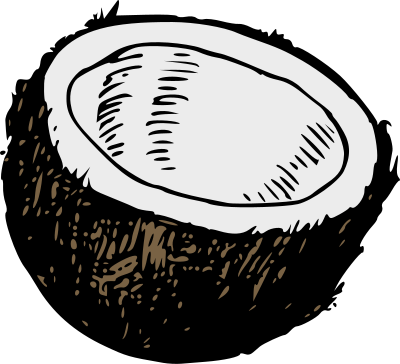 Coconut - Colour Remix clipart